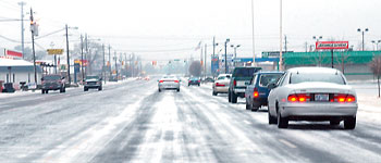 Ice on Berkeley Blvd.