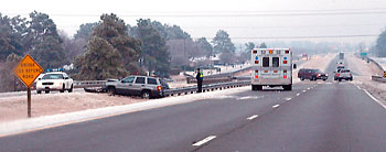 Accident on U.S. 70