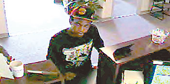 Bank robber at New Century Bank