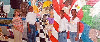 Goldsboro Middle mural