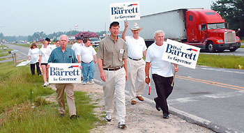 Dan Barrett on US 70