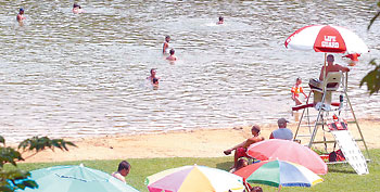 Neuse State Park on Father's Day weekend