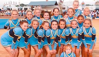 Norwayne middle school cheerleaders