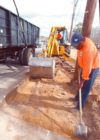 New sidewalks