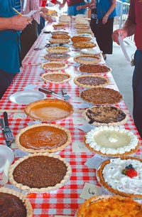 Pies at fair