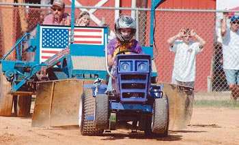 Fair tractor pull