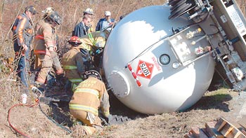 Truck accident