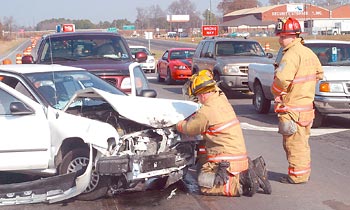 Crash on U.S. 117