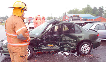 Hwy 70 and O'Berry Road accident