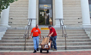 City Hall Moving Day