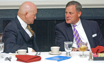 Sen. Richard Burr and Dr. Kenneth Benton