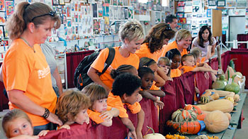 Northwestern Elementary children at Wayne Regional Agricultural Fair