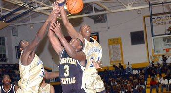 Goldsboro High School against Farmville Central